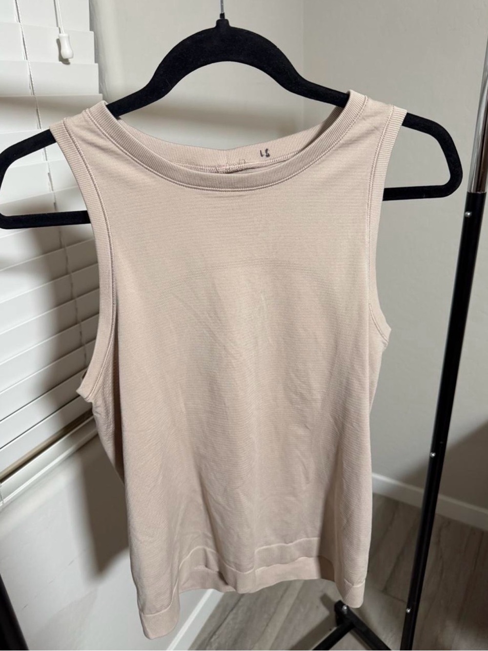 lululemon Sleeveless Ribbed Tank Top - Neutral Beige